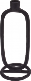 CandleHolder24cmZwart-Nampook
