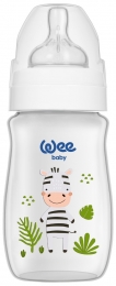 WeebabyZebra250mlAnti-KoliekBredeHalsFles