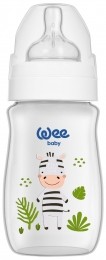 WeebabyZebra250mlAnti-KoliekBredeHalsFlesMW080960