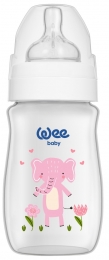 WeebabyOlifant250mlAnti-KoliekBredeHalsFles