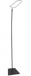 TrycoGraphiteOvaalSluierstandaardMetVoetTR-432108