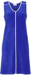Sportiefbadstoffenstrandjurkjeblauw