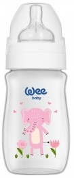 WeebabyOlifant250mlAnti-KoliekBredeHalsFlesMW020960