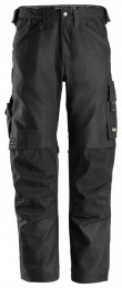 Snickers6324AWWerkbroekCanvasStretch-Zwart-Maat046