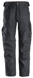 Snickers6324AWWerkbroekCanvasStretch-StaalGrijs-Maat056