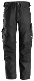 Snickers6324AWWerkbroekCanvasStretch-Zwart-Maat046