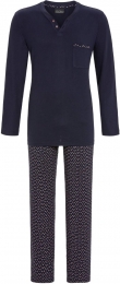 Ringellaherenpyjamapatroonblauw