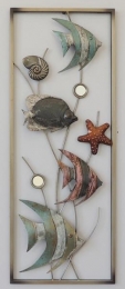 WanddecoratieFrameArt-Vissen