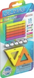 GeomagRainbowPanelsBlister15StuksWarmColours