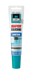 SuperSiliconeSanitairWitHangStatube150ml-Bison