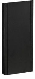 Allux1001brievenbusstatiefdesignstaal-zwart
