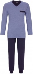 Blauweherenpyjamakatoen