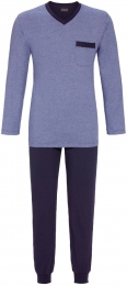 Blauweherenpyjamakatoen