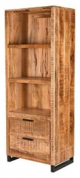 LABEL51BoekenkastGlasgowMangohout185x70cm-Rough
