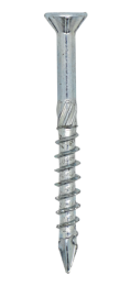 Woodies61535405UltimateMDF-schroef-TX15-35X50mm-PlatverzonkenKop-Deeldraad-Verzinkt200st