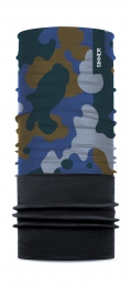 CamoFleeceBandana-Blauw