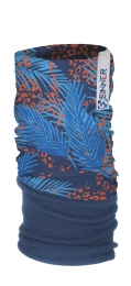 PlantsAnimalFleeceBandana-Blauworanje