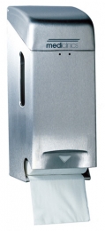 MediclinicsMediclinicstoiletrolhouder2rollenPRO784CS-RVS