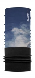 FleeceBandanaAustria-Blauw-grijs-zwart