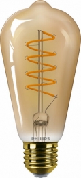PhilipsMASTERE27LEDLamp4-25WST64AmberExtraWarmWitDimbaar
