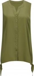 Mouwlozeblouse