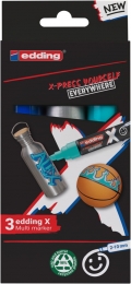 edding6900XMultiMarker-3stuks-oceaan