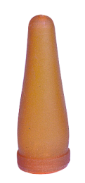 LamspeenGeelBruinVoorOpBierfles