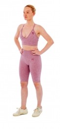 XtremeSportswearDamesSportset-KorteSportleggingSportBH-Roze-S