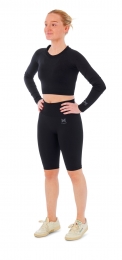 XtremeSportswearDamesSportset-KorteSportleggingSportCroptop-Zwart-S