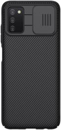 Nillkin-HoesjegeschiktvoorSamsungGalaxyA03s-CamShieldCase-Zwart