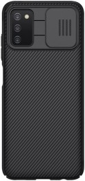 Nillkin-HoesjegeschiktvoorSamsungGalaxyA03s-CamShieldCase-Zwart