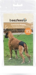 BeezteesPeriodiekBroekje-Hond-Zwart-XS-32-37cm