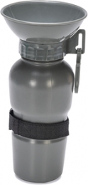 BeezteesNia-DrinkflesHond-Plastic-Grijs-550ml