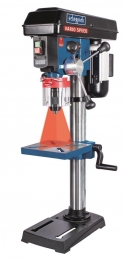 TAFELBOORMACHINEDP19VARIO-550W15-16mm440-2580rpm