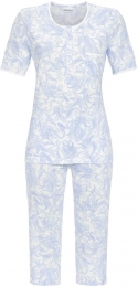 Ringellablauwepaisleypyjama