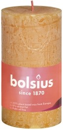RustiekShinestompkaars10050HoneycombYellow-Bolsius