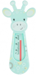 BabyOnoGiraffeSproetjesMintDrijvendeBadThermometer