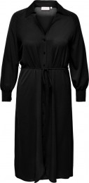 ONLY-Maat44-CARMAKOMACARRIELLELSSHIRTCALFDRESSSOLIDWVNDamesJurk