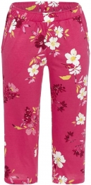 FuchsiagebloemdedriekwartbroekRingella