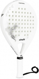 VirtuFitControlPadelRacket-Wit-Zwart
