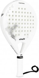 VirtuFitControlPadelRacket-Wit-Zwart