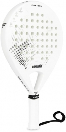 VirtuFitControlPadelRacket-Wit-Zwart