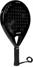 VirtuFitControlPadelRacket-Zwart-Grijs
