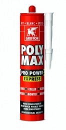 GriffonPolyMaxProPowerExpressMontagelijm-Wit-435gr