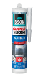 SuperSiliconeSanitairTransparantKoker300ml-Bison