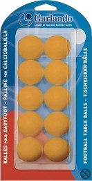 GarlandoTafelvoetbalBalletjes-Oranje-10Stuks