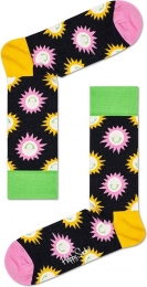 HappySocksSunnySmileSokken-Zwart