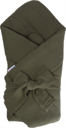 MamaLoesSoftCottonGroenWikkeldeken