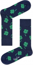 HappySocksBigLuckSokkenDonkerblauwGroen