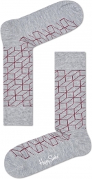 HappySocksOpticSokken-Grijs